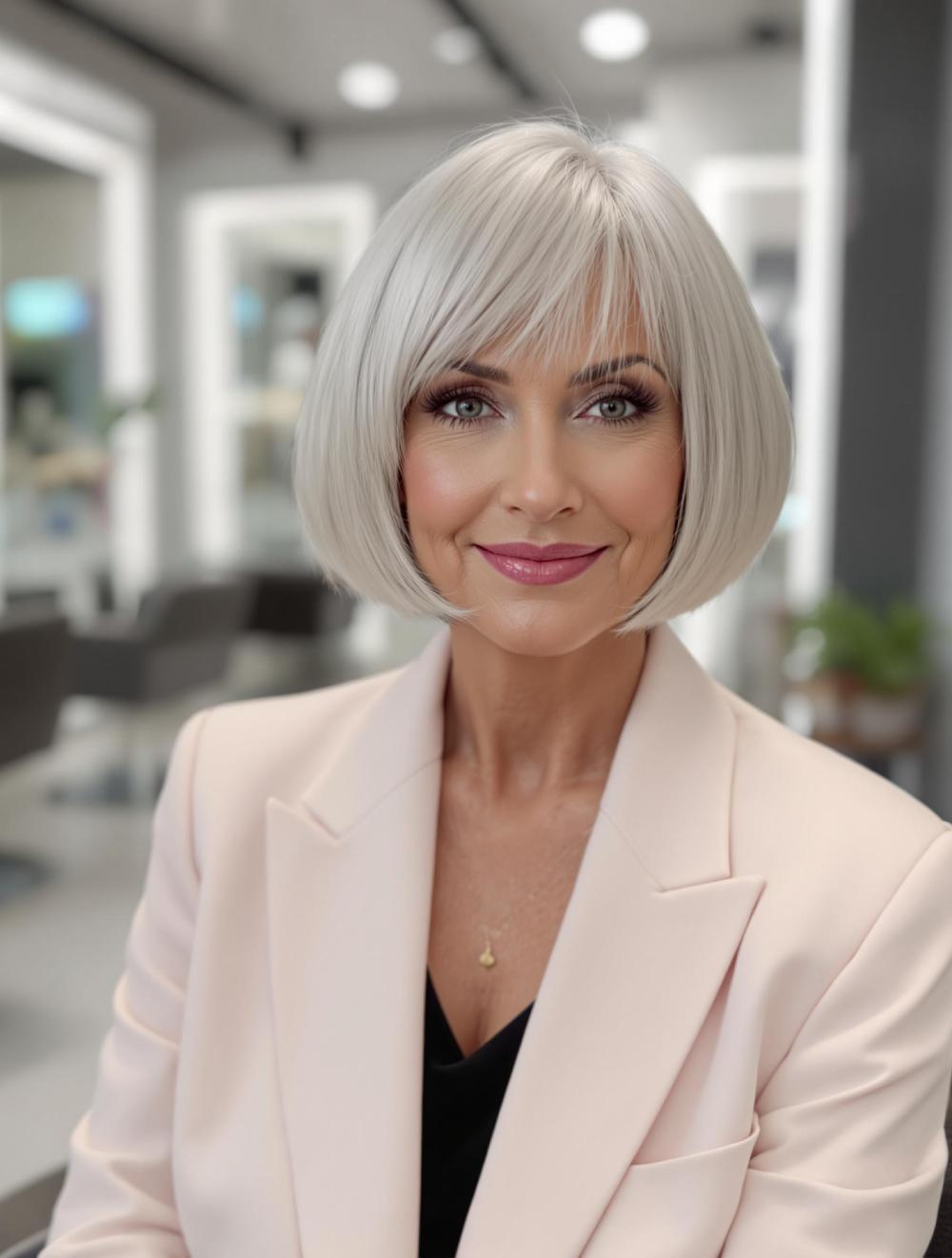 coupe boule pour femme de 60 ans