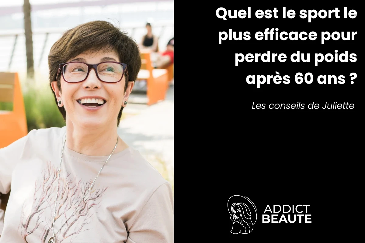 Femme de 60 ans épanouie après avoir perdu du poids