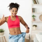 Femme qui va maigrir sans sport