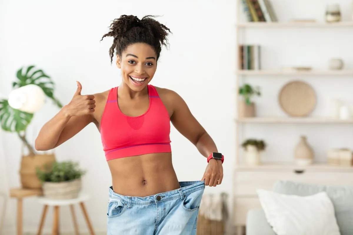 Femme qui va maigrir sans sport
