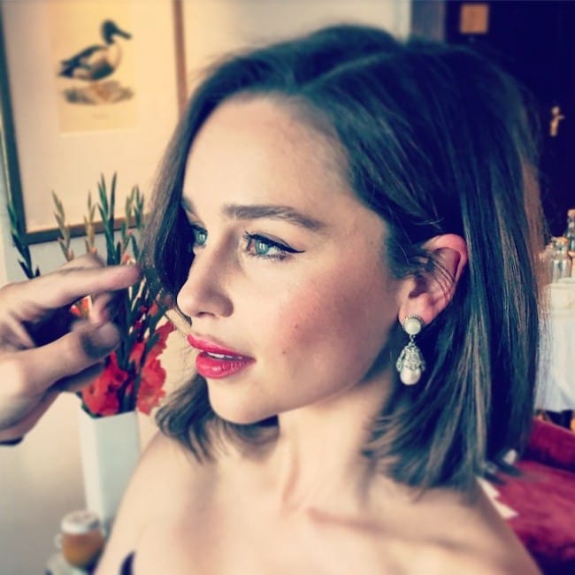 Emilia Clarke Debuts Short Hair At 'Terminator Genisys' Berlin