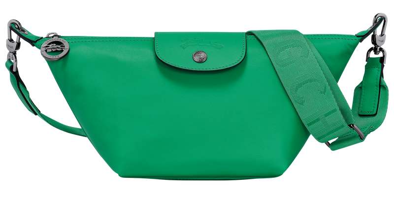 Sac porté épaule Longchamp - Le Pliage vert