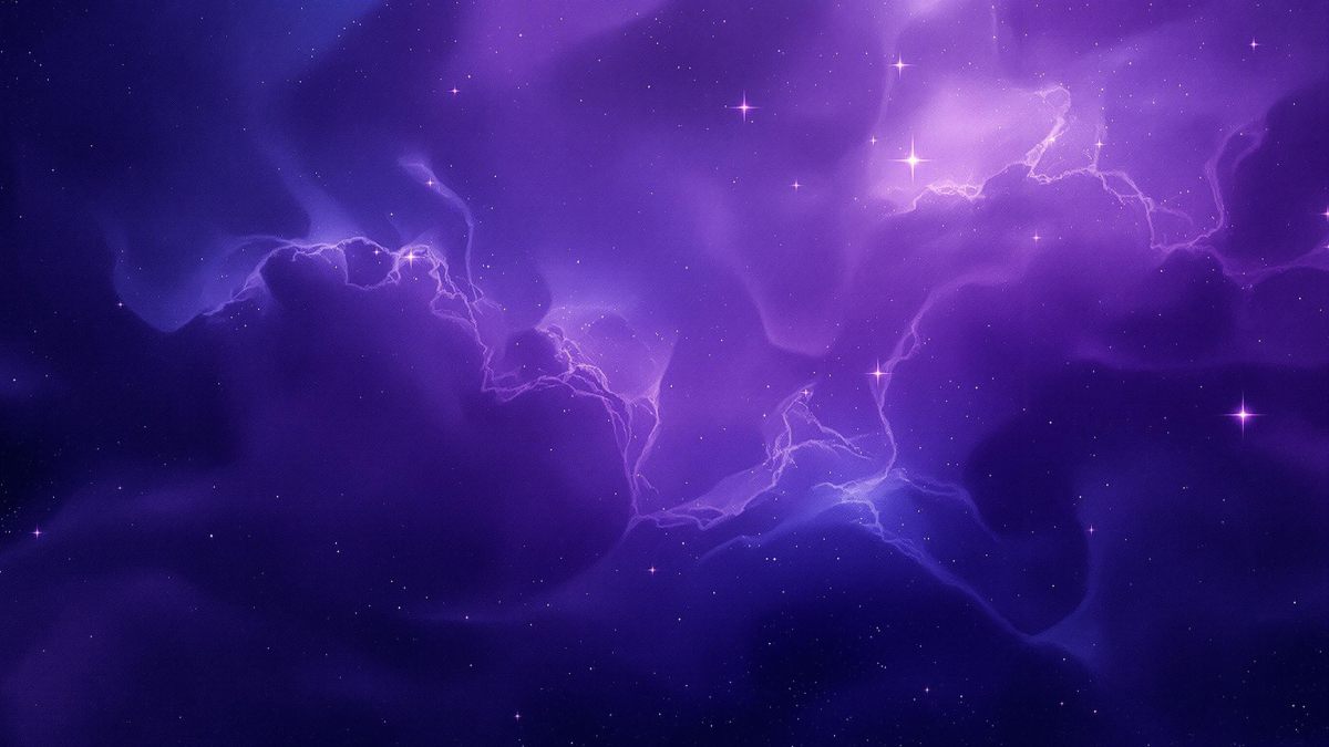 Représentation artistique de la couleur indigo, illustrant sa profondeur spirituelle et son lien avec les enfants indigo