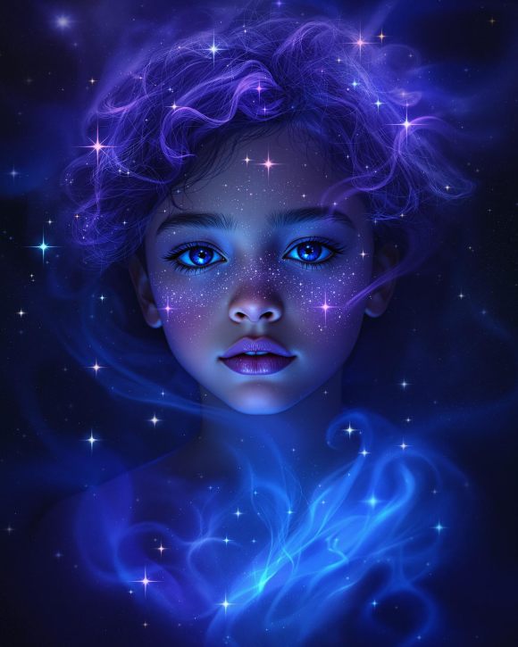 Enfants Indigo : Illustration Spirituelle et Mystique