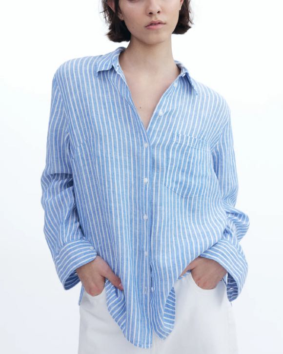 chemise-lin-hm-printemps-2025-offre