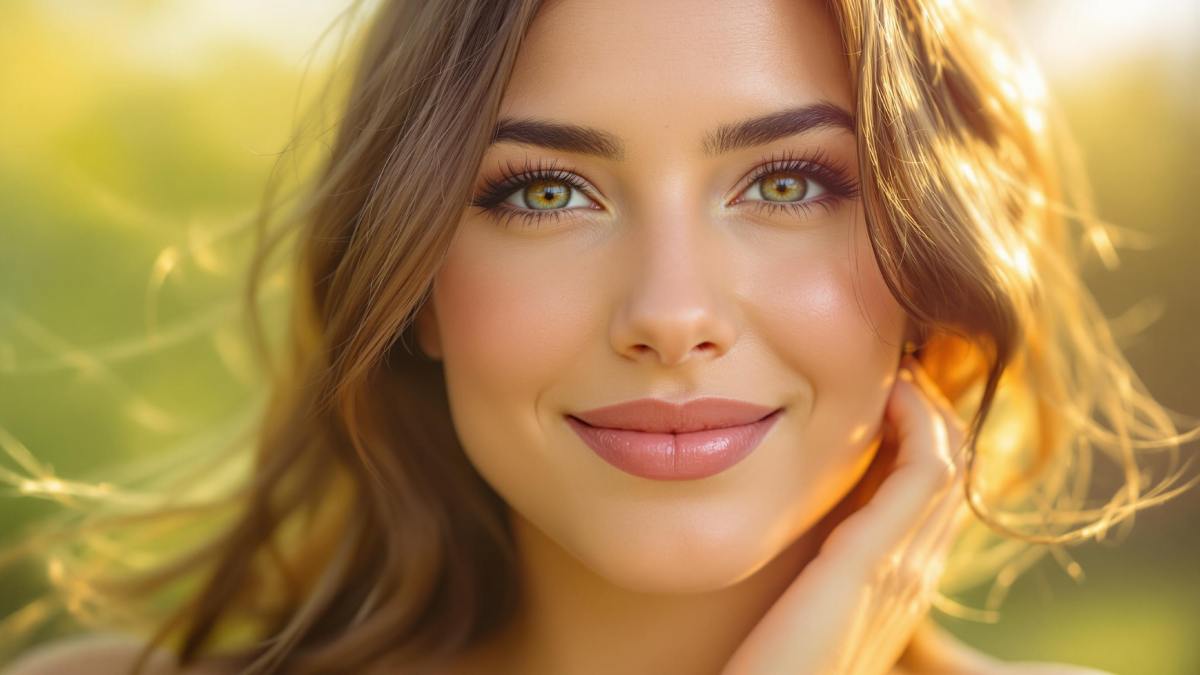 Femme sereine au réveil