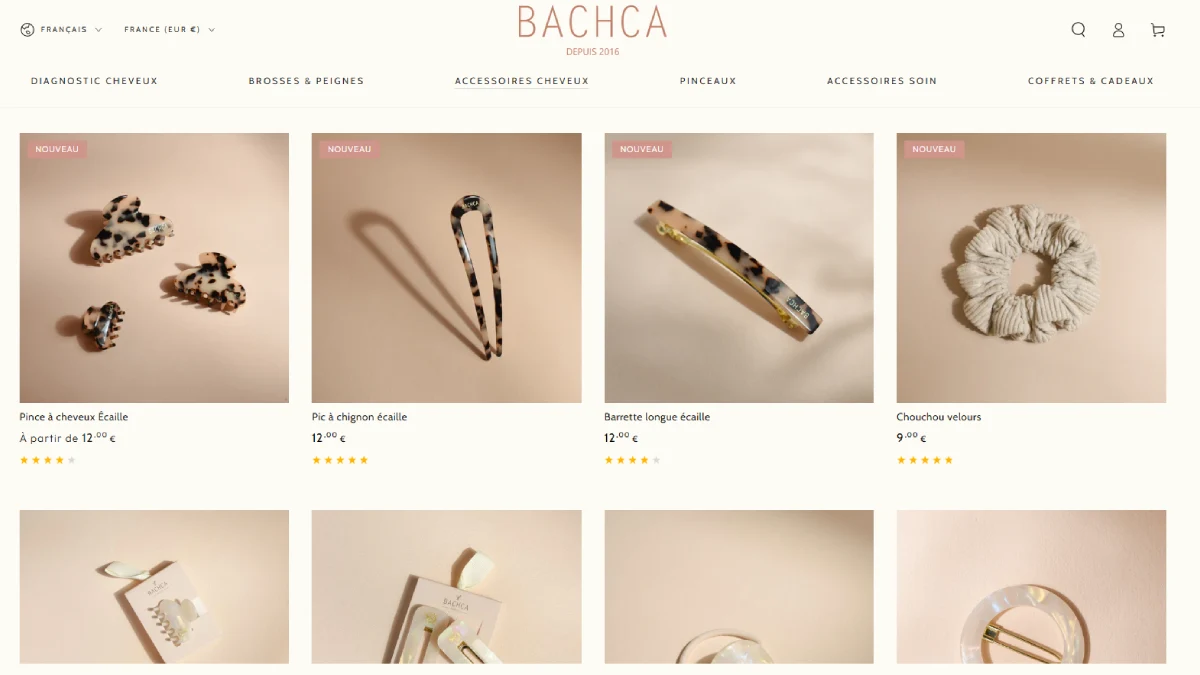 Accessoire cheveux de Bachca