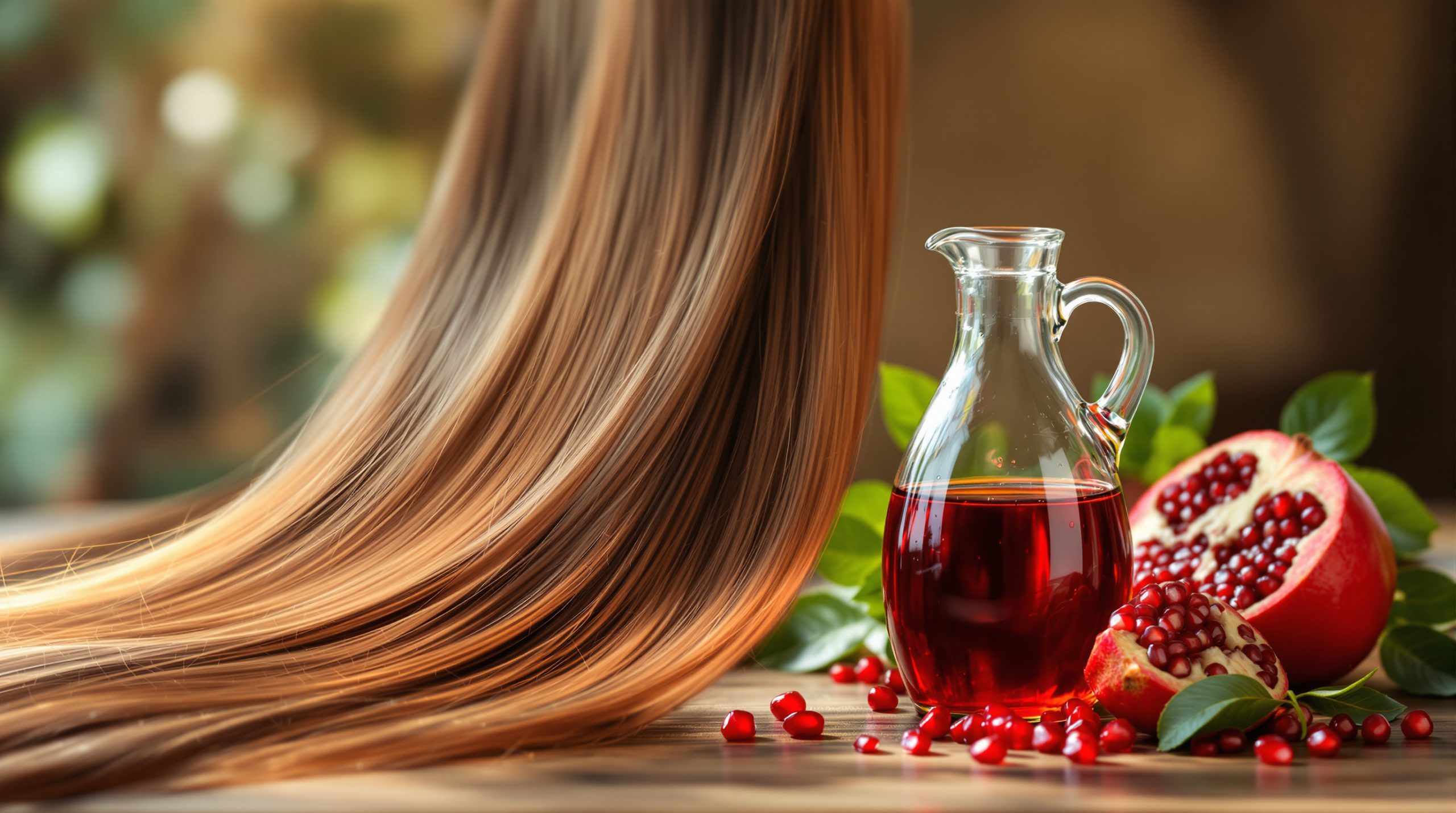 découvrez les bienfaits du vinaigre de grenade pour vos cheveux : renforcement, brillance et santé du cuir chevelu. un soin naturel et efficace à adopter.