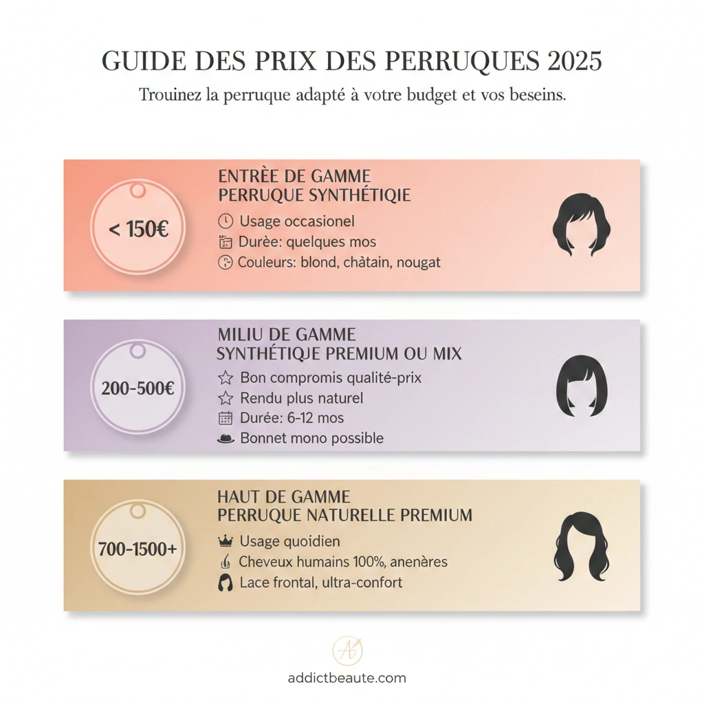 Guide des Prix des Perruques 2026
