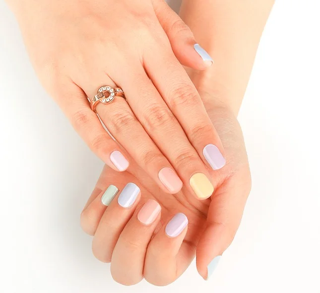 Les pastels : douceur assumée 