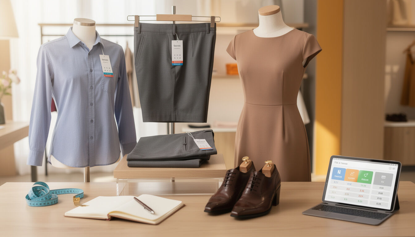 Découvrez le guide des tailles vêtements sur larafabianweb.com pour choisir parfaitement vos articles. Conseils précis et tableaux pratiques pour un ajustement idéal.