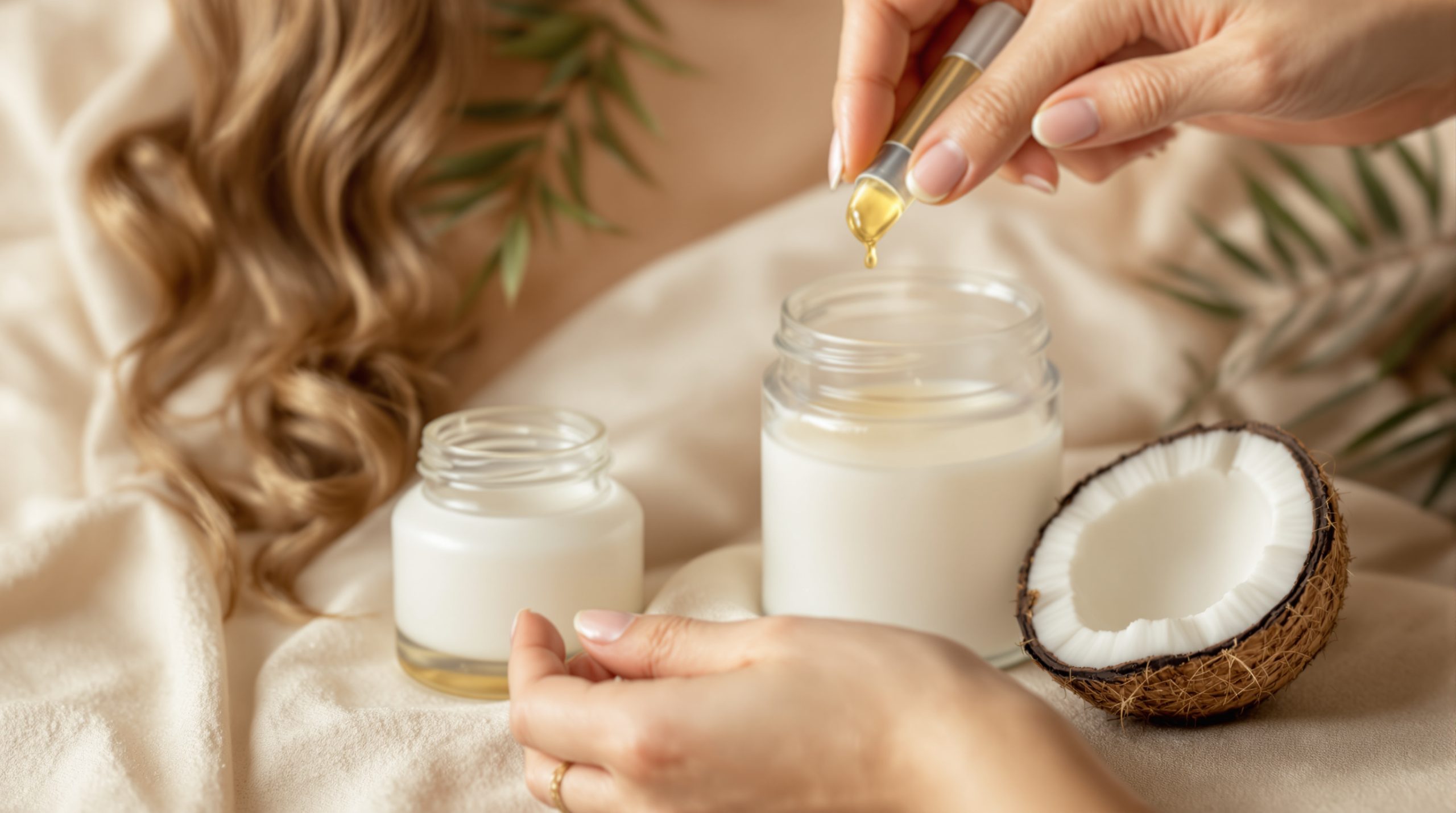 découvrez les bienfaits de l'huile de coco pour les cheveux secs : hydratation, réparation et nutrition naturelle pour des cheveux doux et éclatants.
