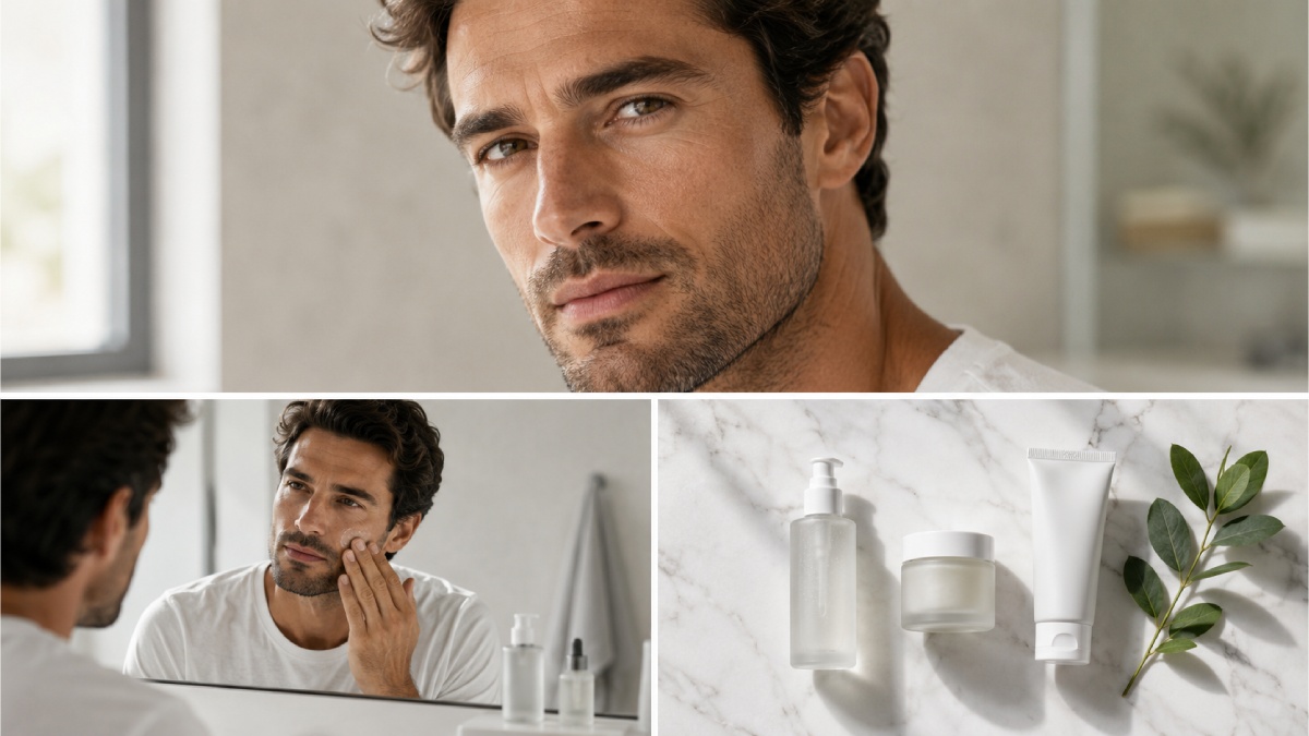 Comment soigner une peau grasse naturellement chez l'homme