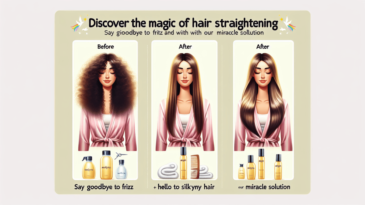 Défrisage : la solution miracle pour des cheveux lisses et soyeux ?