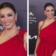 Eva Longoria : Sa robe rouge arbore une Fente des plus spectaculaire