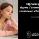 Femme très fatiguée sur son post de travail