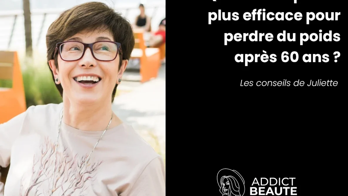 Femme de 60 ans épanouie après avoir perdu du poids