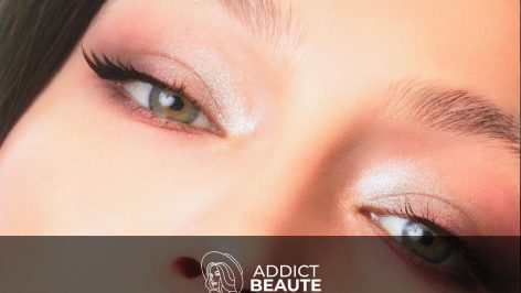 Modèle Gigi Hadid avec maquillage naturel mettant en valeur le Brow Lift | Addict Beauté